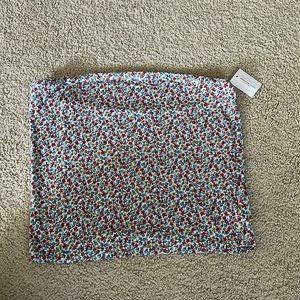 American Eagle Floral Tube Top